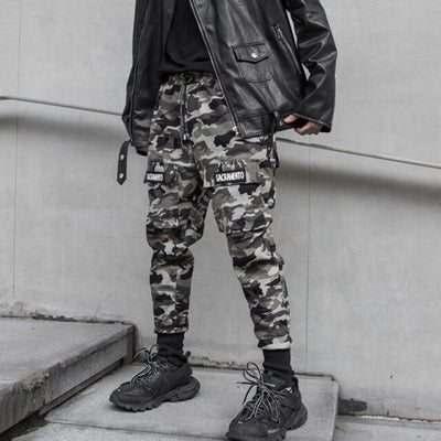 Pantalon cargo camouflage