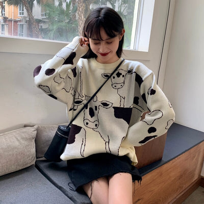 Pull coréen vache - KoreanxWear