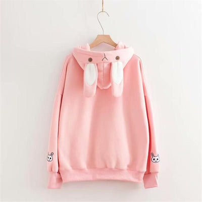 Sweat à capuche lapin - KoreanxWear