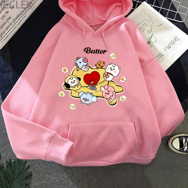 Sweat BT21 Butter rose