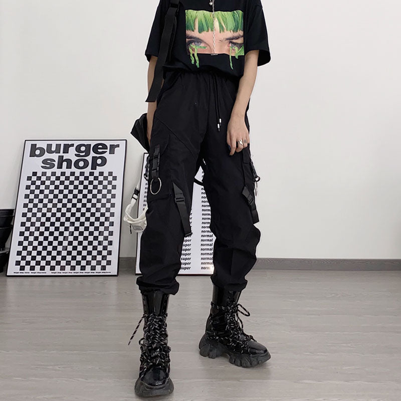 Pantalon à clips - KoreanxWear