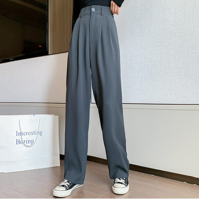 Pantalon de costume femme 