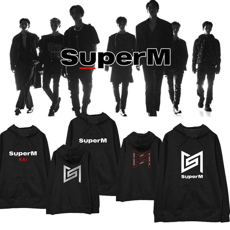 Super M Sweatshirt – Gruppenlogo 