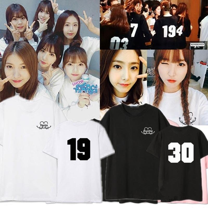 GFriend T-Shirt – Gruppenmitglieder