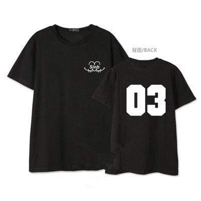 GFriend T-Shirt – Gruppenmitglieder