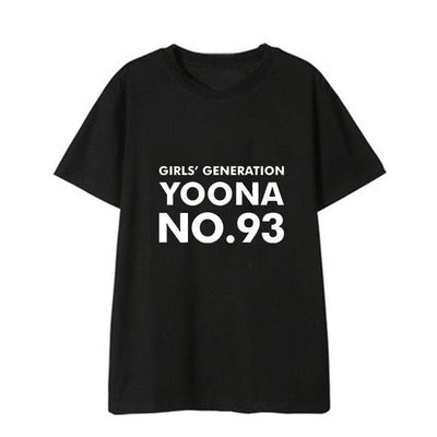 Girls Generation T-Shirt – 10. Jahrestag Schwarz