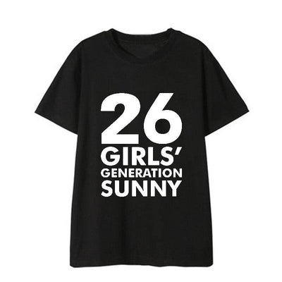 Girls Generation T-Shirt – 10. Jahrestag Schwarz