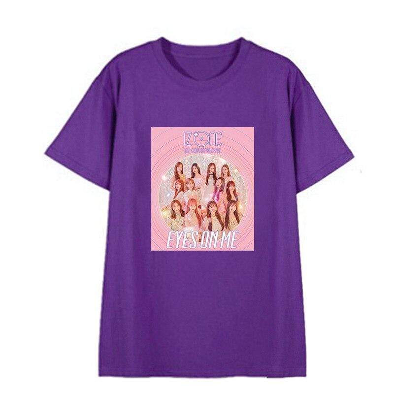 Iz*One T-Shirt - EYES ON ME Pink