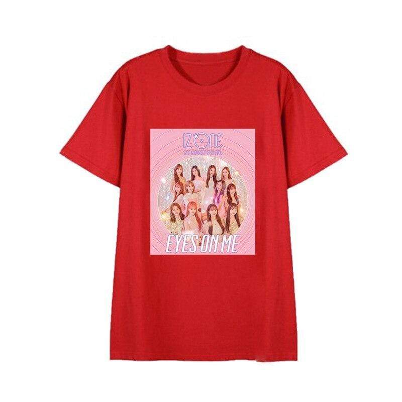 Iz*One T-Shirt - EYES ON ME Pink