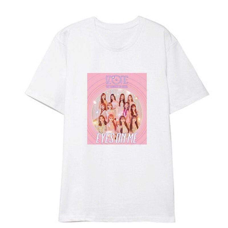 Iz*One T-Shirt - EYES ON ME Pink