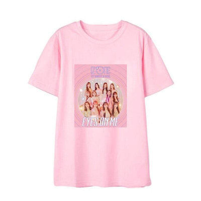 Iz*One T-Shirt - EYES ON ME Pink