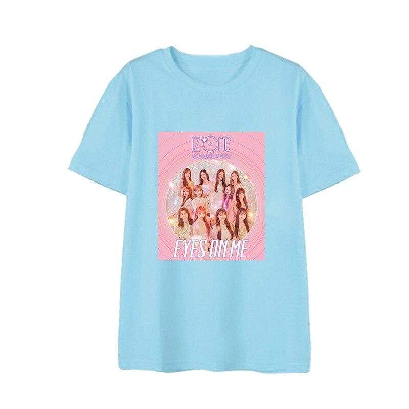 Iz*One T-Shirt - EYES ON ME Pink