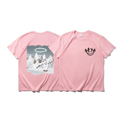 T Shirt petit démon rose